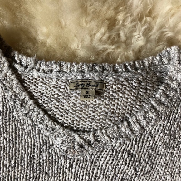 Lucky Brand Open Knit Sweater - Picture 3 of 3